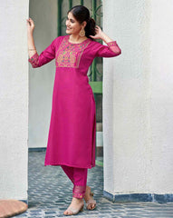 SKYLEE Women Printed Straight Kurta Set with Dupatta | Indian Ethnic Wear Online Malaysia | Cotton Blend Long Kurti Suit for Women | Party & Casual Outfit