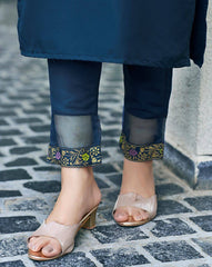 SKYLEE Women Printed Straight Kurta Set with Dupatta | Indian Ethnic Wear Online Malaysia | Cotton Blend Long Kurti Suit for Women | Party & Casual Outfit