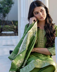 SVARAA Women’s Self-Design Silk Blend Kurta Set with Pant & Dupatta | Pakistani Indian Ethnic Wear for Women | Party & Wedding Kurti Set Malaysia