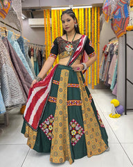 Muslin rayon stitched navratri chaniya choli