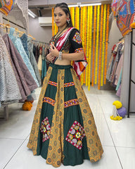 Muslin rayon stitched navratri chaniya choli