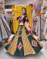 Muslin rayon stitched navratri chaniya choli