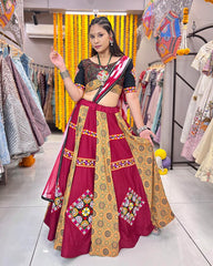 Muslin rayon stitched navratri chaniya choli