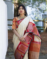 BANARASI SOFT SILK SAREE