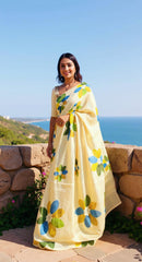 BEAUTIFUL DIGITAL PRINTED COTTON SAREE