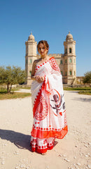 BEAUTIFUL DIGITAL PRINTED COTTON SAREE