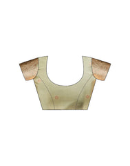 Premium Woven Silk Saree for Women | Dark Green & Maroon Traditional Indian Saree with Copper Zari Work | Wedding & Party Wear Saree Malaysia Online Shopping