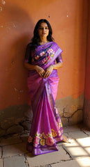 BEAUTIFUL DIGITAL PRINTED COTTON SAREE