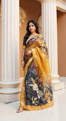 BEAUTIFUL DIGITAL PRINTED COTTON SAREE