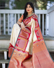 BANARASI SOFT SILK SAREE