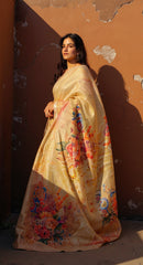 BEAUTIFUL DIGITAL PRINTED COTTON SAREE
