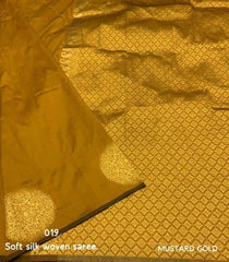 THE BANARASI SAREEIS MADE UP OF SILK THREADS WOVEN USING