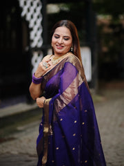 THE COTTON SILK MADE UP OF SILK THREADS WOVEN USING