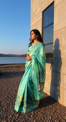 BEAUTIFUL DIGITAL PRINTED COTTON SAREE