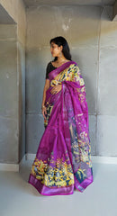 BEAUTIFUL DIGITAL PRINTED COTTON SAREE
