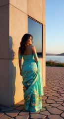 BEAUTIFUL DIGITAL PRINTED COTTON SAREE