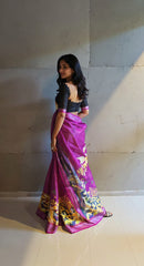 BEAUTIFUL DIGITAL PRINTED COTTON SAREE