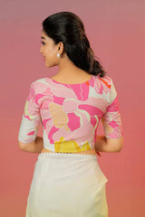 YELLOW Color georgette Saree With Sequence Work