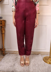 Digital Printed Embroidered Organza Kurta with Trouser & Dupatta | Women’s Stitched 3-Piece Ethnic Set Malaysia | Festive & Party Wear