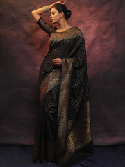 Trending colors of weaving silk saree
