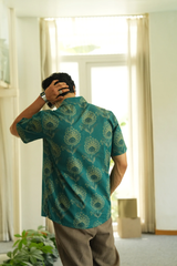 Men’s Fancy Printed Cuban Collar Shirt for Men | Stylish Rayon Casual Partywear Shirt