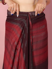 Soft Nylon georgette 1 Minute Ready to wear Saree