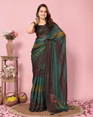 Soft Nylon georgette 1 Minute Ready to wear Saree