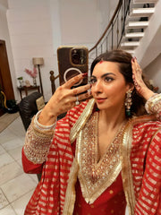 Shubh shree lal kurta set