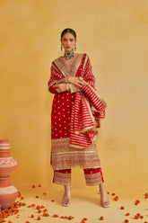 Shubh shree lal kurta set