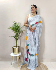 Premium Georgette 1 Minute Ready to wear sarees
