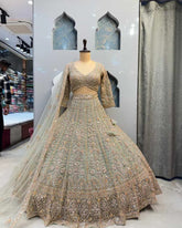 Faux georgette lehenga choli sets for women