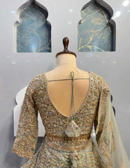 Faux georgette lehenga choli sets for women