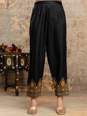 SHAILY Women’s Ethnic Motif Woven Silk Blend Kurta Set with Pants & Dupatta | Indian Traditional Outfit | Festive & Party Wear Kurti Malaysia