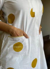 Women Polka-Dot Print Kurta & Pants Co-Ord Set