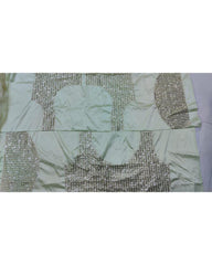 Light pista net embroidered designer lehenga choli