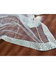 Ombre print Georgette Paper Mirror Work Designer Lehenga Choli