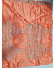 Orange color Devsena silk Lehenga choli