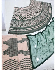 Chikoo color georgette designer lehenga choli