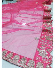 Gajari malai satin wedding Lehenga choli