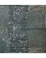 Bottle Green faux georgette sequins embroidery lehenga choli