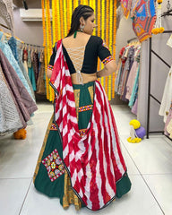 Muslin rayon stitched navratri chaniya choli