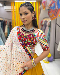 Navratri special readymade rayon chaniya choli