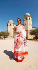 BEAUTIFUL DIGITAL PRINTED COTTON SAREE