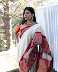BANARASI SOFT SILK SAREE