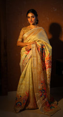 BEAUTIFUL DIGITAL PRINTED COTTON SAREE