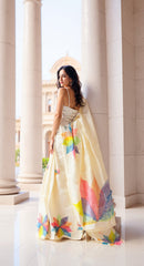 BEAUTIFUL DIGITAL PRINTED COTTON SAREE