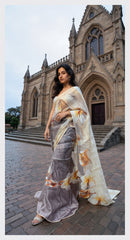 BEAUTIFUL DIGITAL PRINTED COTTON SAREE
