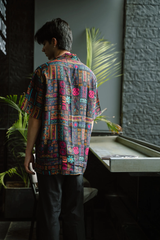 Men’s Fancy Printed Cuban Collar Shirt for Men | Stylish Rayon Casual Partywear Shirt