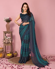 Soft Nylon georgette 1 Minute Ready to wear Saree