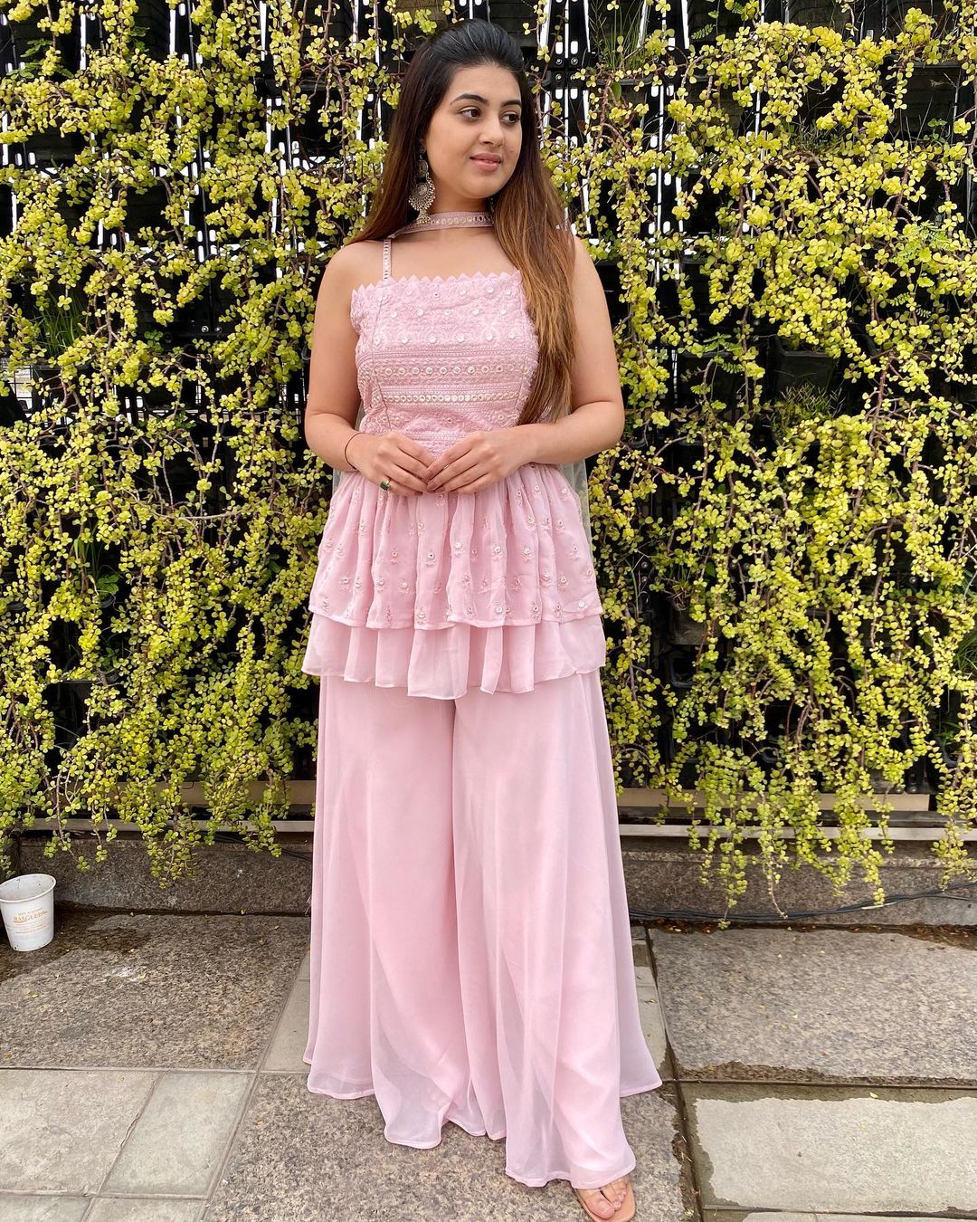 Demanding Light Pink Coloured Beautifull Kurta Set